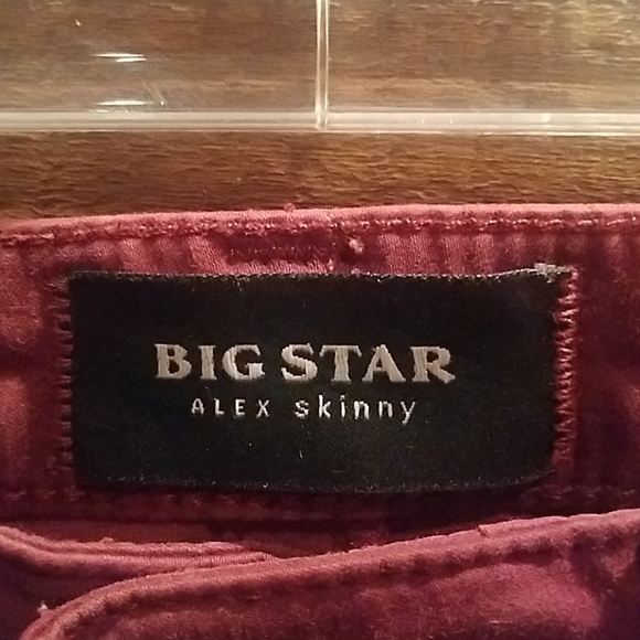 Jean's, Burgundy, skinny - Picture 4 of 4